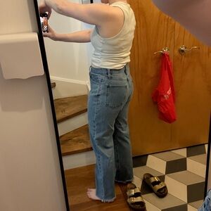 FRAME Le Jane Crop 100% cotton size 28